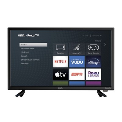 Onn 24'' Class HD (720P) Roku Smart LED TV (100012590)