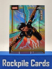 2026 Topps Chrome Marvel - Wasp #194 Storm's Lightning Refractor