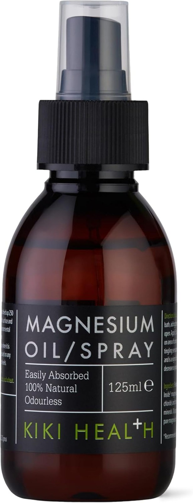 Kiki Health Magnesium Daily Wellness Support Oil Spray - 125Ml - Image 4