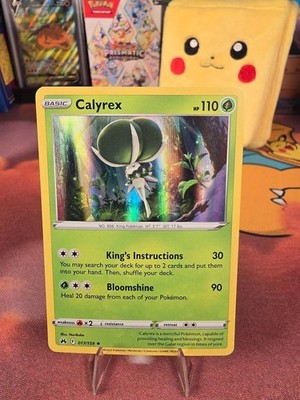 Calyrex 017/159 Holo Rare NM Crown Zenith Pokemon TCG Card   