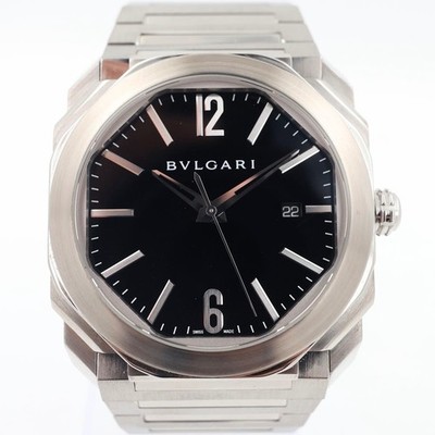 Bvlgari Octo Men's Black Watch - BGO41S