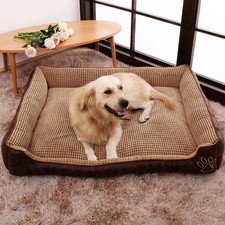 Jumbo Orthopedic Dog Sofa Bed All-Season Non-Slip Base 2 Sizes, Small Dogs