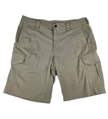 5.11 Tactical Series Men's Cargo Shorts Khaki Size 36 Ripstop Utility Pockets