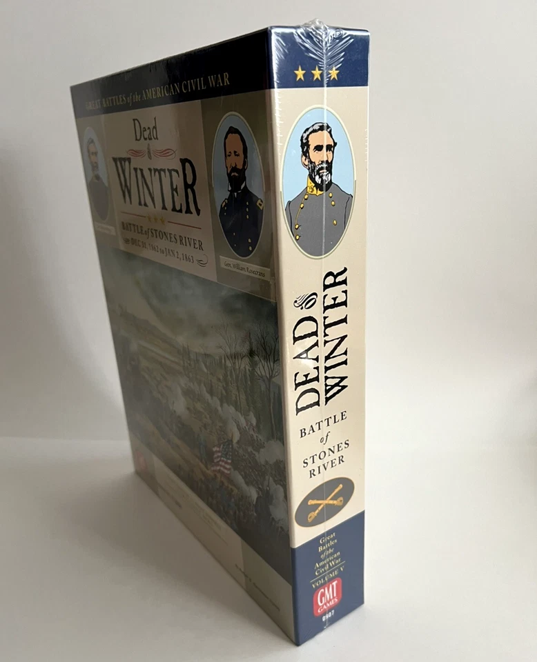 DEAD of WINTER-Battle of Stones River. GMT 2009 (2nd Ed). New- Sealed - Image 2 of 4