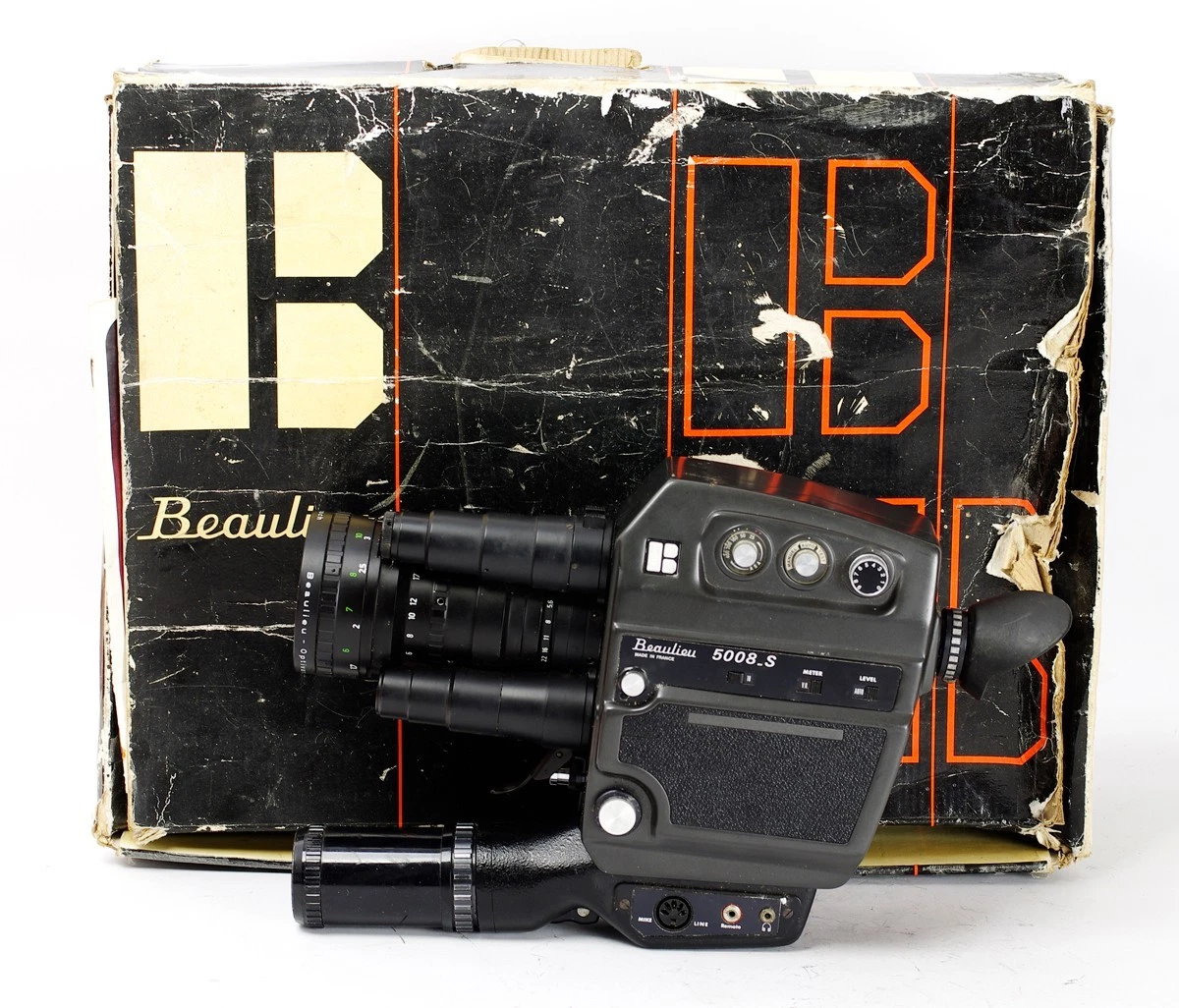 フィルムカメラ Beaulieu 5008 S + Angenieux 6-80mm F1.2 Beaulieu 6008 S8 Camera w/ Angenieux Paris 6-80mm f1.2 : r/Filmmakers
