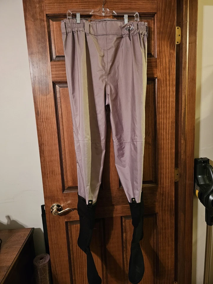 White River Fly Shop WaistWaders Para Hombres M-Tan Poliéster/Nylon Shell Pie de Neopreno Foto 2 de 4