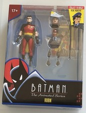 McFarlane DC Batman Animated Series BTAS Robin Black & Red BAF Rene Montoya NEW