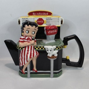 キャラクターグッズ Coca-Cola Betty Boop クッキージャー