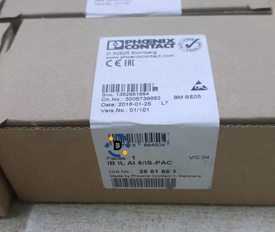 New IB IL AI 8/IS-PAC 2861661 Analog module