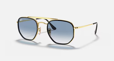 Ray-Ban Marshal II Light Blue Gradient Hexagonal - RB3648M 91673F 52-23 NEW