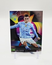 2023-24 Topps Finest UEFA Club Competitions Phil Foden No. 135