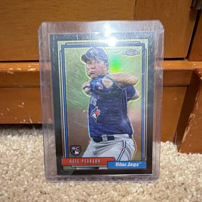 Nate Pearson Toronto Blue Jays Rookie Baseball Sports Trading Card /25
