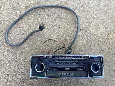 Mercedes BECKER MEXICO AM-FM Cassette Stereo BC/FM Car Radio
