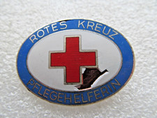 altes Abzeichen - Schwesternbrosche - Rotes Kreuz Pflegehelferin - ca. 4,2 cm