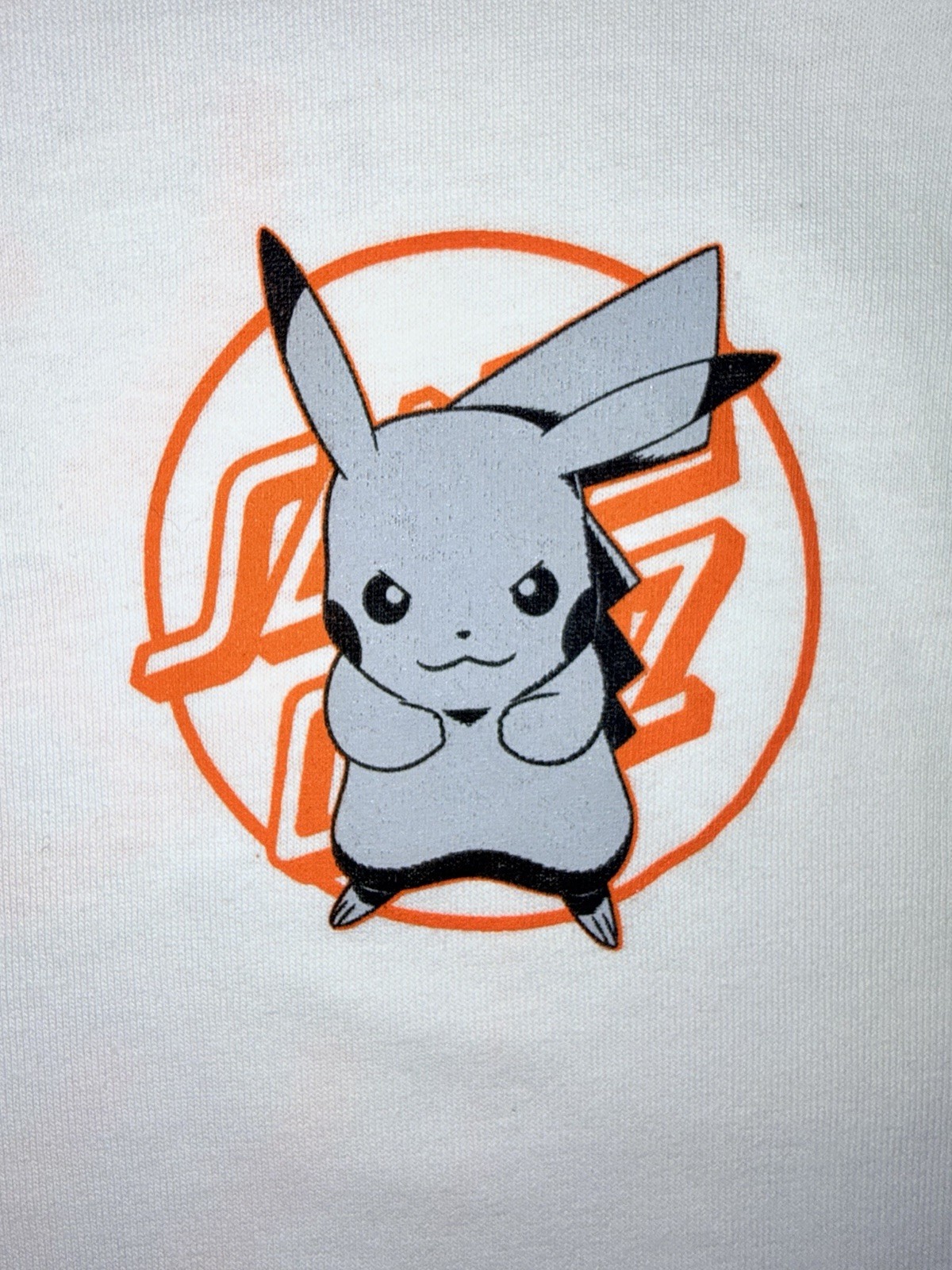 Santa Cruz x Pokémon SC Pikachu Men's White T-Shirt Size Medium
