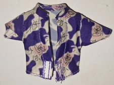 WWE The Rock Hawaiian Shirt Accessory Action Figure Mattel Elite Wrestling