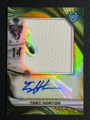 2024 Bowman University Best - Tory Horton Prospect Jumbo Relic Auto /99 Rookie