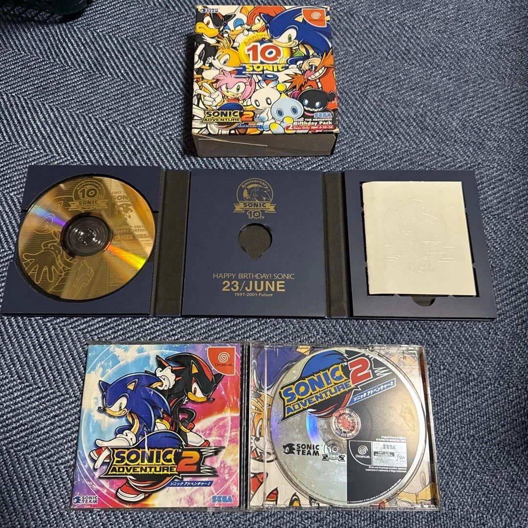 Sega Dreamcast Sonic Adventure 2 NTSC-J (Japan) Video Games for