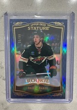 2024-25 Upper Deck Stature - 2023-24 Base Rookies Brock Faber, Brock Faber...