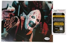 David Howard Thornton signed 8x10 Photo Art the Clown Terrifier JSA
