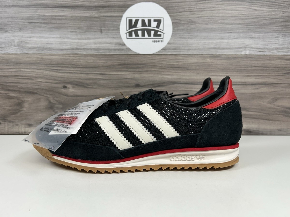 Adidas SL 72 OG 'Rhinestone' Black Red White (IH9204) Women's