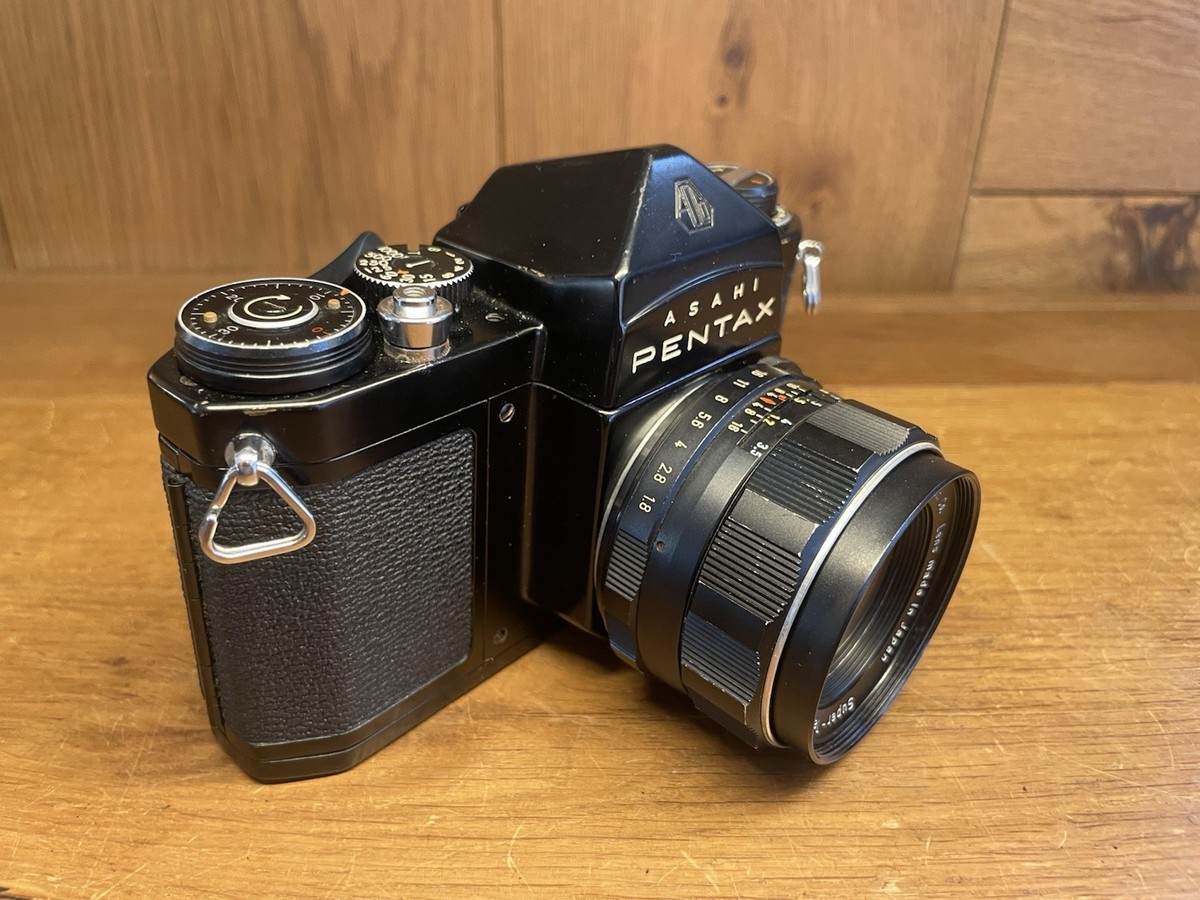 CLA'd :Rare Black: Near Mint ++* Pentax S2 Late Model Film Camera