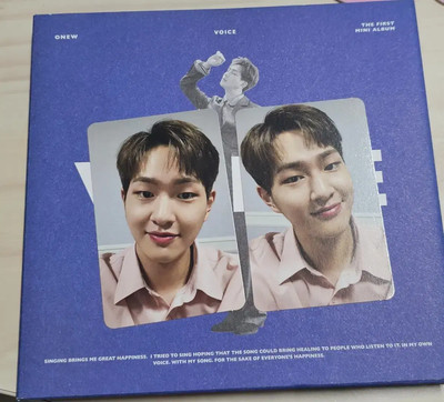 Voice by Onew (CD, 2019) for sale online | eBay