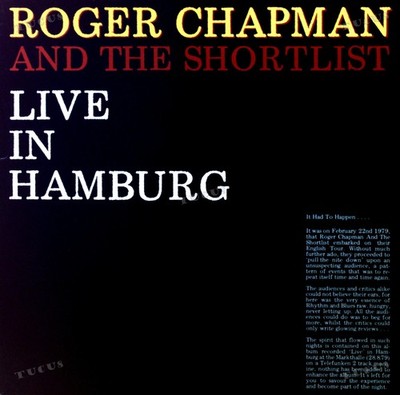 Roger Chapman And The Shortlist - Live In Hamburg LP (VG+/VG+) '*
