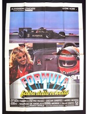 Affiche FORMULE 1 FIÈVRE DE LA VITESSE Ferrari Voitures Course Course Auto A318