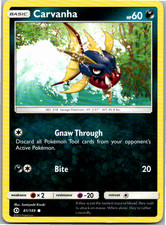 Carvanha Common SM Base Set 81/149 NM