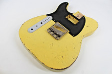 MJT Official Custom Vintage Aged Nitro Guitar Body Mark Jenny Swamp Ash HB Lefty