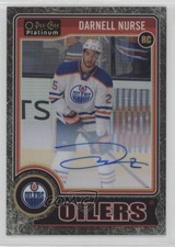 2014 O-Pee-Chee Platinum Rookie Black Ice 10/99 Darnell Nurse #RA-11 Auto 0o5t