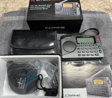 MIB C. Crane CC Skywave SSB 2 AM FM Shortwave WX SSB VHF Aviation New Cnd Opened