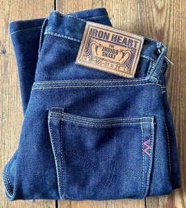 希少✨️ アイアンハート 19oz w28 インディゴ 555S 赤耳 Ironheart 555 | eBay