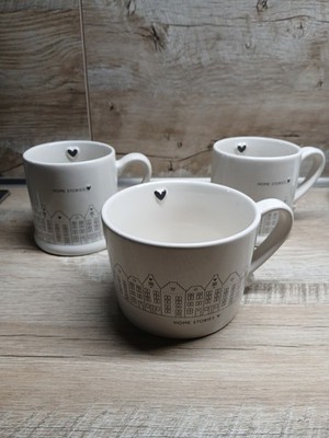 Bastion Collections 3er Set Tassen Neu