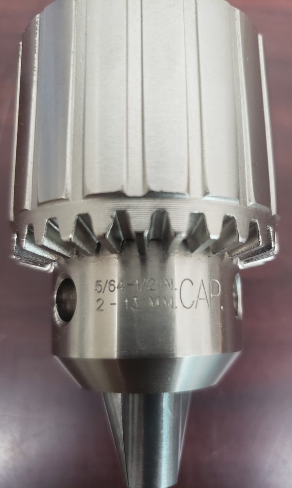 Jacob’s 33BA 5/8-16 Internal Thread, Drill Chuck 5/64 To 1/2