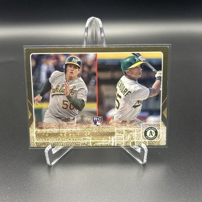 2015 Topps Update Combos Gold /2015 Tyler Ladendorf Max Muncy #US54 Rookie RC
