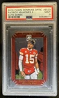 2019 Panini Donruss Optic Patrick Mahomes II Elite Series #ES-23 Chiefs PSA 9