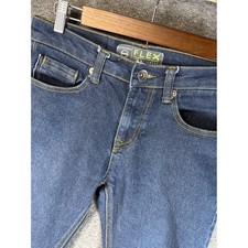 Southpole Flex The Movement Jeans Dark Wash Girls Size 12 Stretch Denim 28x25