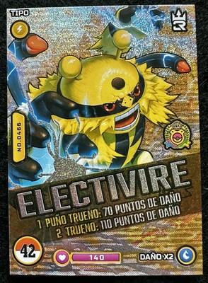 ELECTIVIRE - POKEMON MASTER JOURNEY 3R ELEMENTOS CCG HOLO