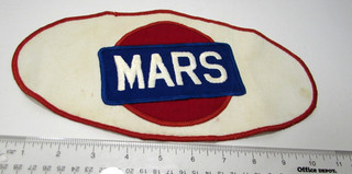 Vintage Mars Motor Oil Co Large Jacket Back Patch St Louis Missouri Petroleum