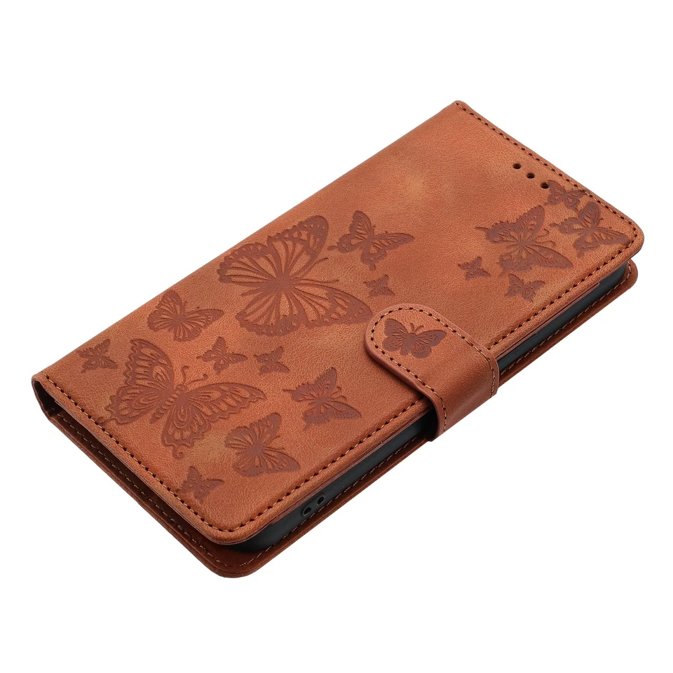 Butterfly Wallet Phone Case for iPhone 17 16 15 12 13 11 14 Pro Max 6 7 8 16E - Image 3 of 4