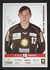 7999 Birkir Ivar Gudmundsson TUS Lübbecke Piłka ręczna AK oryginalny podpisany