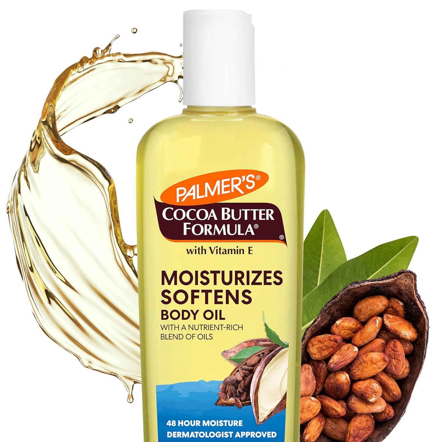 Palmer's Cocoa Butter Body Oil with Vitamin E for Dry Skin 8.5 oz