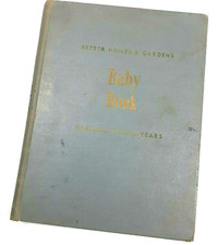 1947 Baby Book Journal Better Homes  Gardens Prenatal to Six Years Partly Used