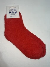 NEW - Yacht & Smith Cozy Socks RED size 9-11 so soft