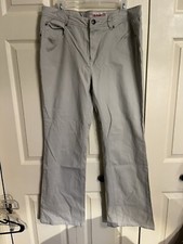Women s Faded Glory Khaki Pants Sz 16 Boot Leg