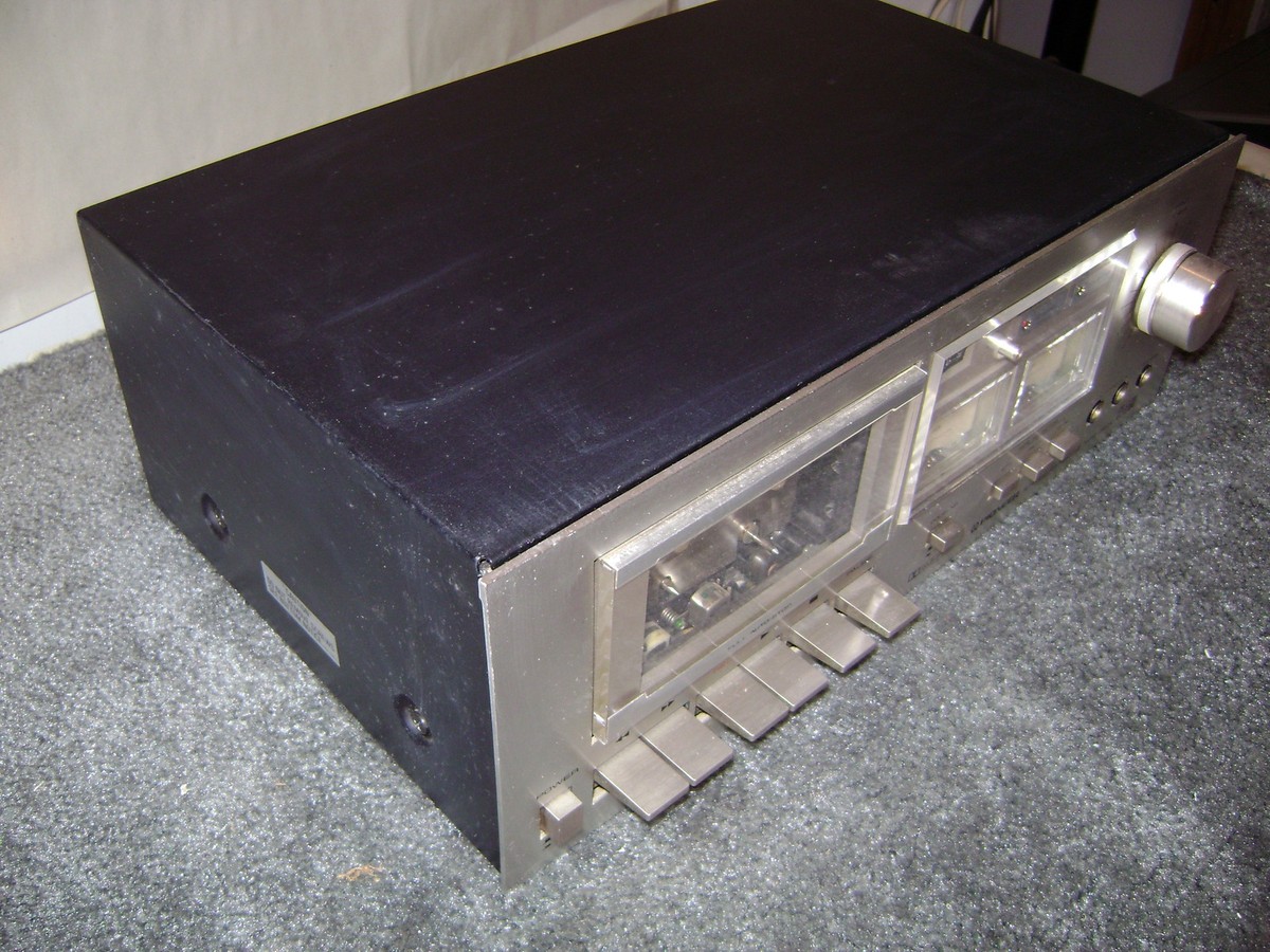 PIONEER CT-F 500 CASSETTE DECK-2 LARGE METERS-#2 | eBay