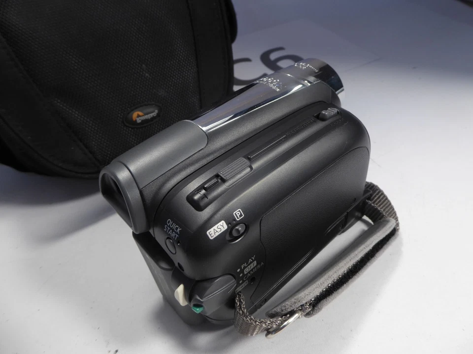 CANON MD216 MINI DV DIGITAL CAMCORDER TAPE VIDEO CAMERA 41x Zoom Tested Working - Image 3 of 4