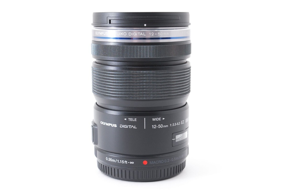 OLYMPUS ED 12-50mm F3.5-6.3 EZ BLK Standard Zoom Lens Black